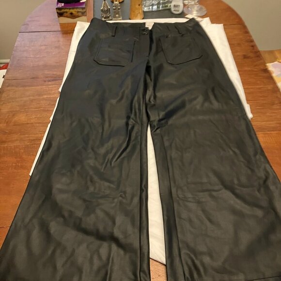 Maeve Junie Leather Pants - Picture 4 of 11